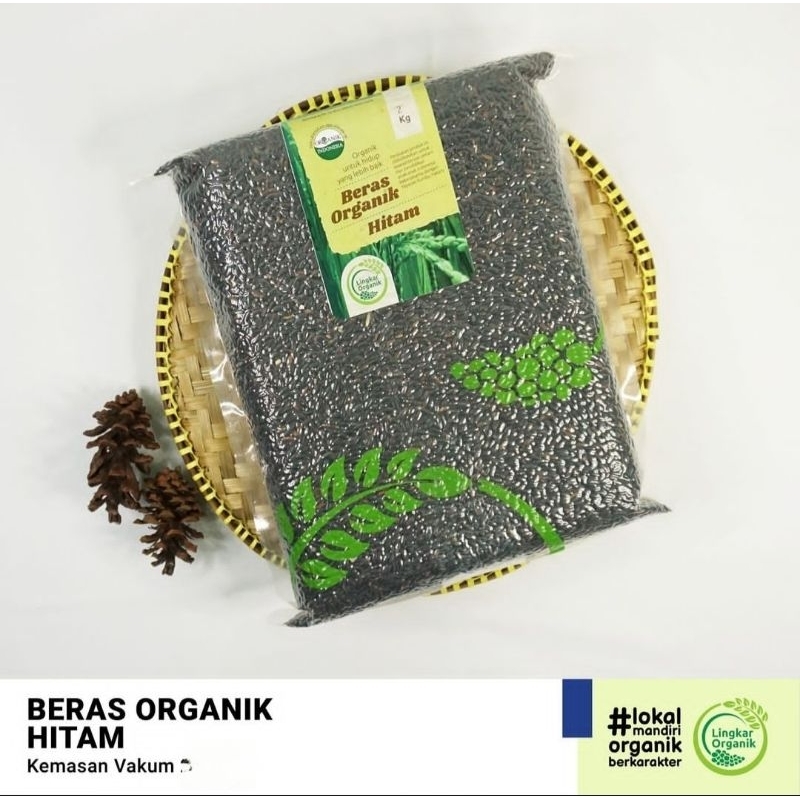 

Beras Organik Hitam 1 kg Lingkar Organik