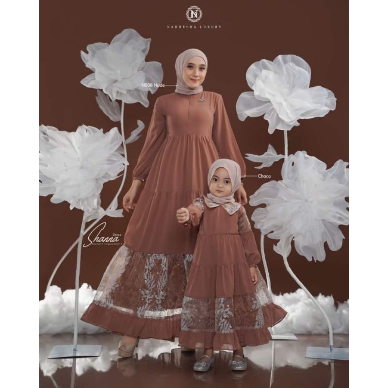 Ready ✅ Shanna Dress Mom & Kids by Nadheera Luxury ✔️ COD ✔️ Dress || Gamis new || Dress premium || 