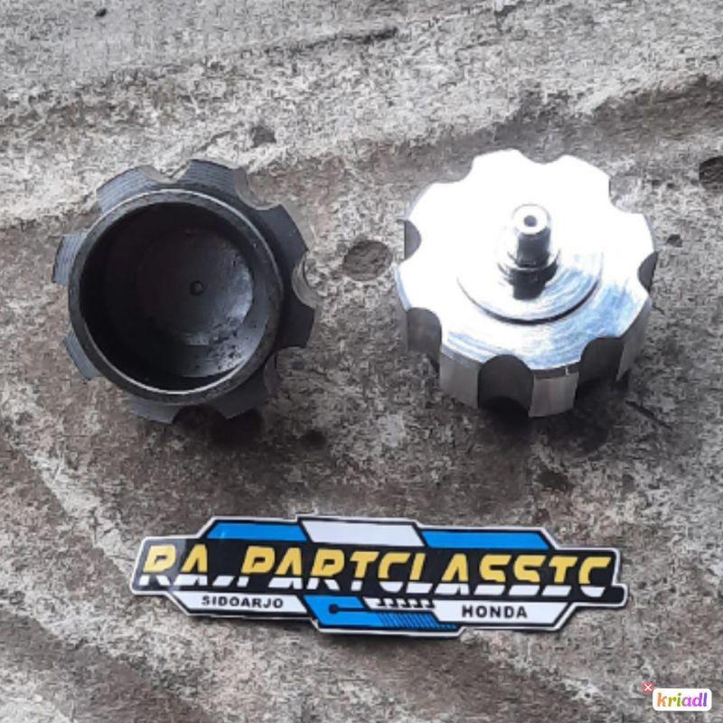 Promo Tutup Tangki CB Model Trail Crome Drat