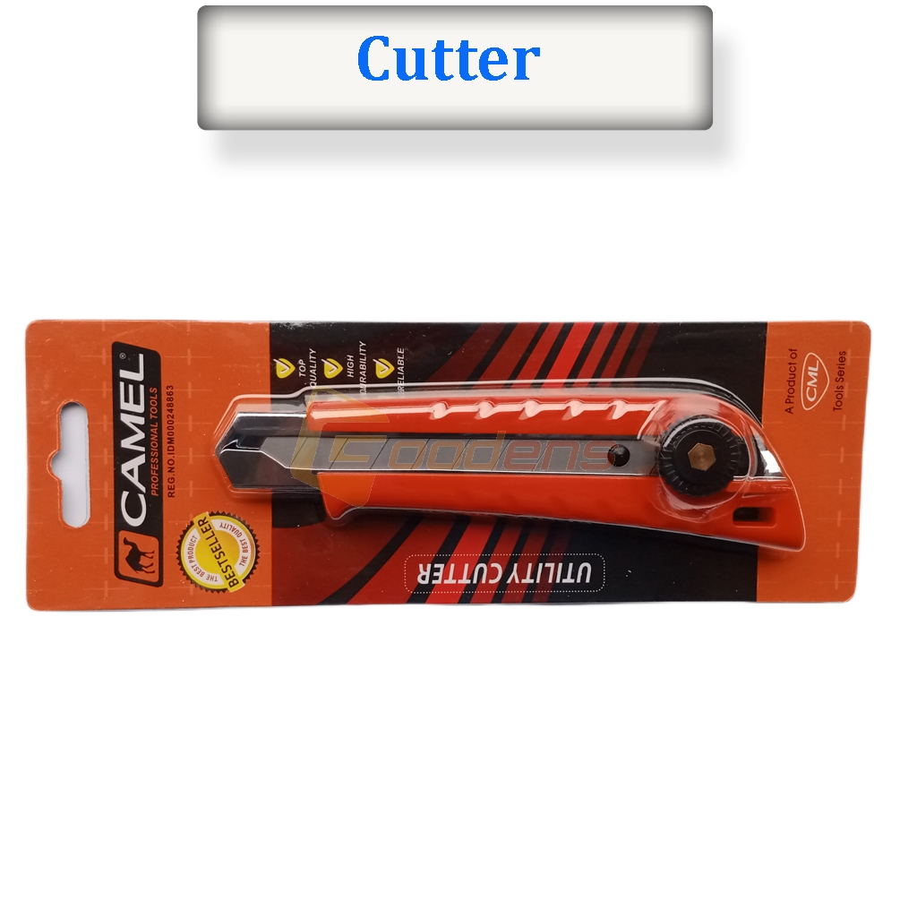 

Camel Cutter 18mm Pisau Cutter