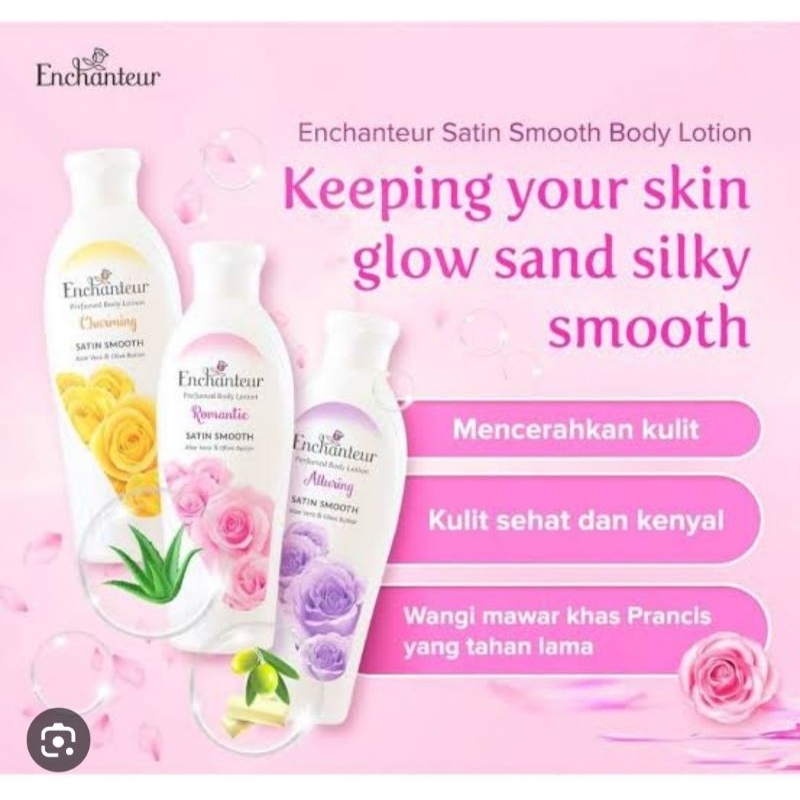Enchanteur body lotion | body lotion parfum | body lotion tahan lama