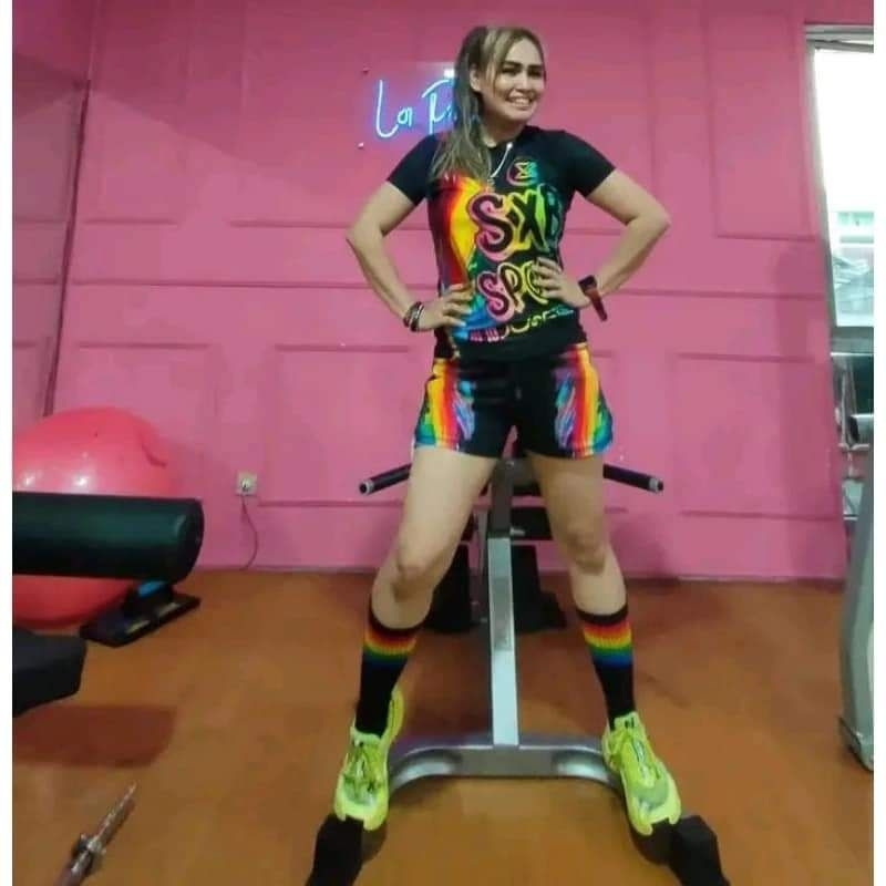 Menjual Baju senam zumba aerobic printing SXB EVENT 11