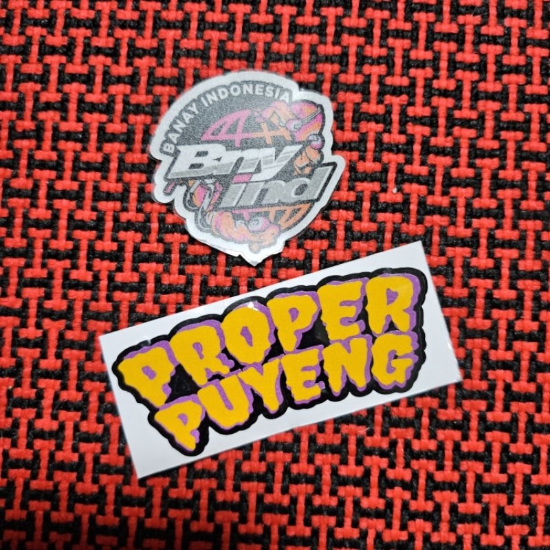 

Stiker Sticker Proper Puyeng Cutting