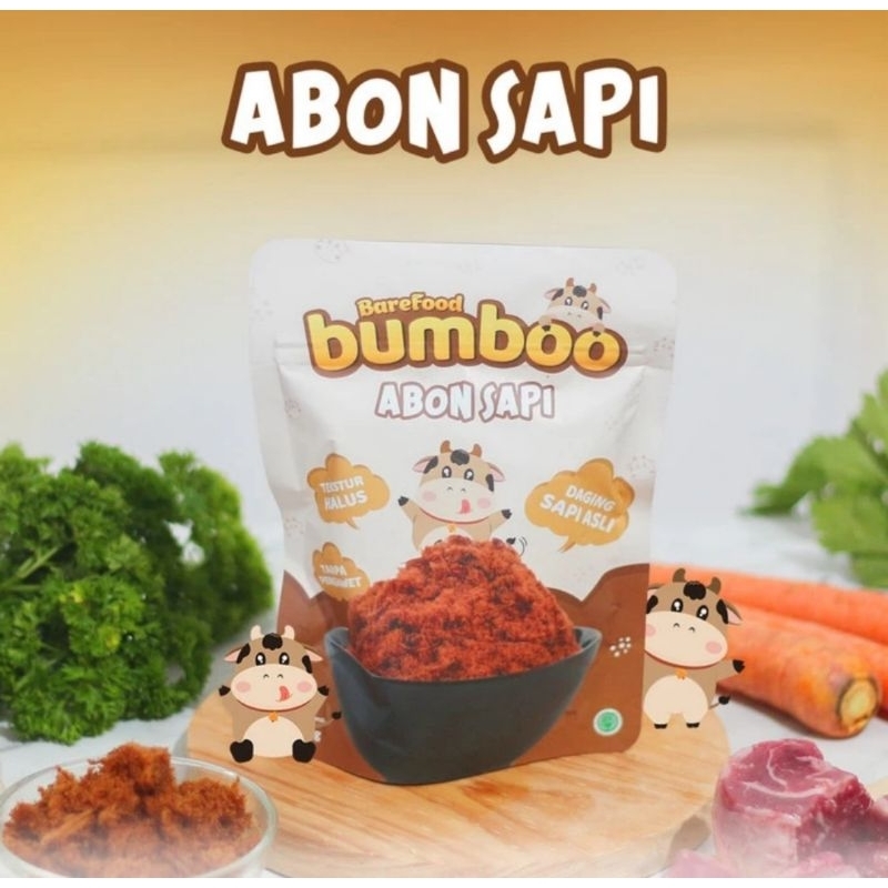 

Barefood Bumboo Abon Sapi asli MPASI
