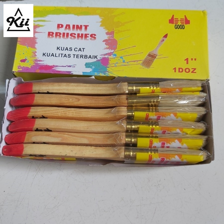 

Good Paint Brushes Kuas Cat 1 inch