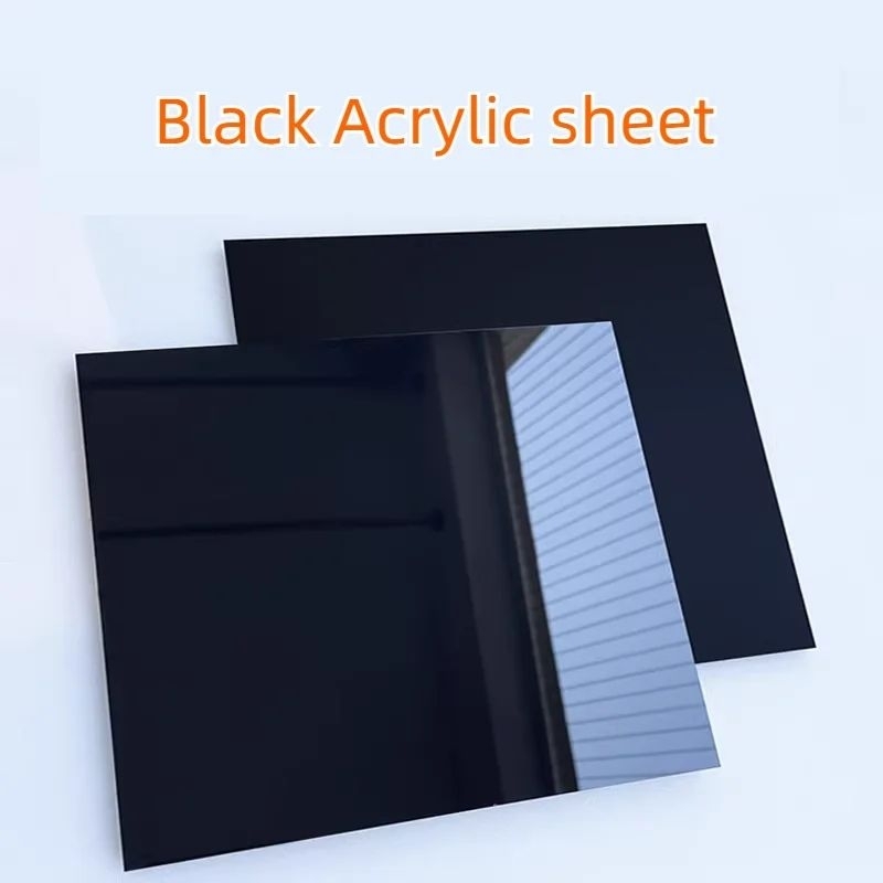 Akrilik Lembaran hitam |Akrilik hitam 2mm A4 | Akrilik Marga Cipta