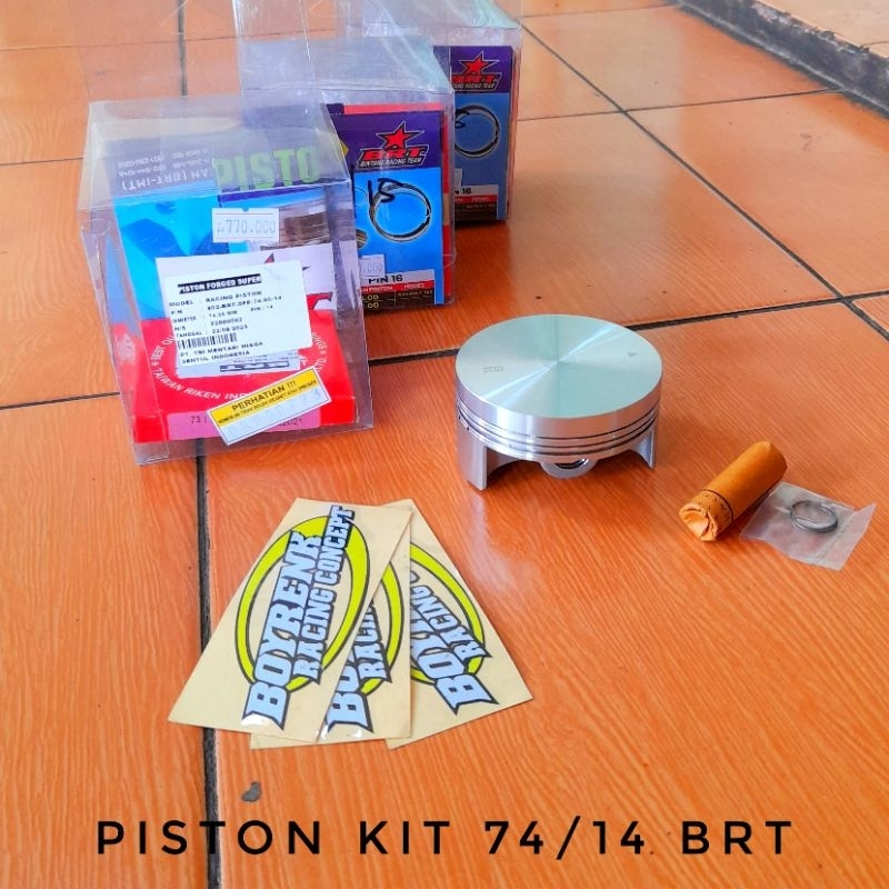 PISTON KIT SEHER SET BRT 58,62,63,64.5,66,68,70,72,74 PIN 14