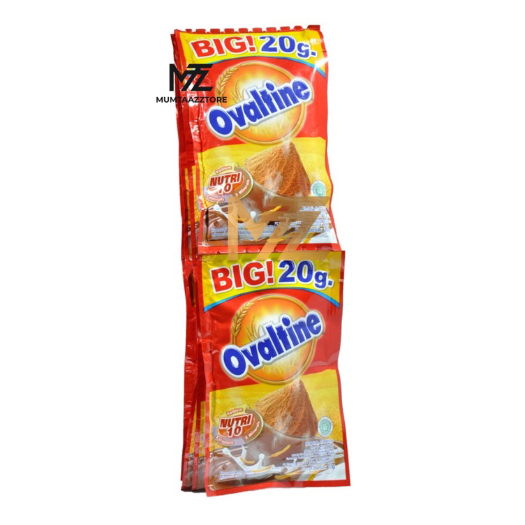 

JTCB8287 ☘️MUMTAAZZTORE☘️ OVALTINE 22GR ISI 10 SACHET