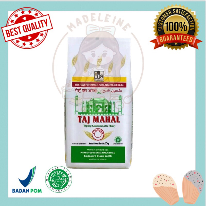 

[ madeliene ] taj mahal tepung gandum 2 kg