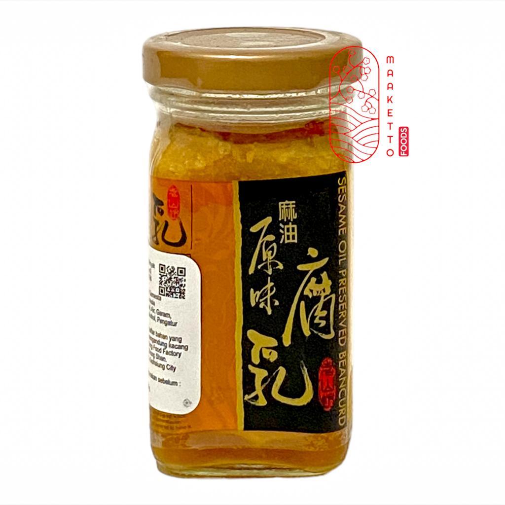 

Sesame Oil Beancurd / Tahu Wijen Fermentasi / Tau Ju Fermentasi Taiwan 130gr