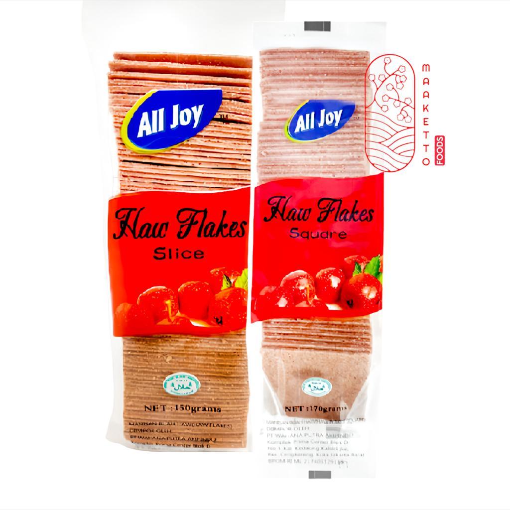 

All Joy Haw Flakes Sanca Square Slice / Permen Sanca All Joy