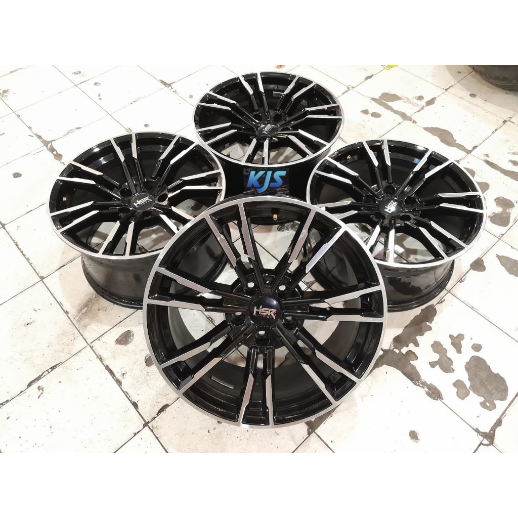 Pelek Racing Second Ring 18 HSR Maronge Lebar 8,5 / 9,5 Pcd 5x120 R18 Pelek Second Buat Mobil Bmw Ve