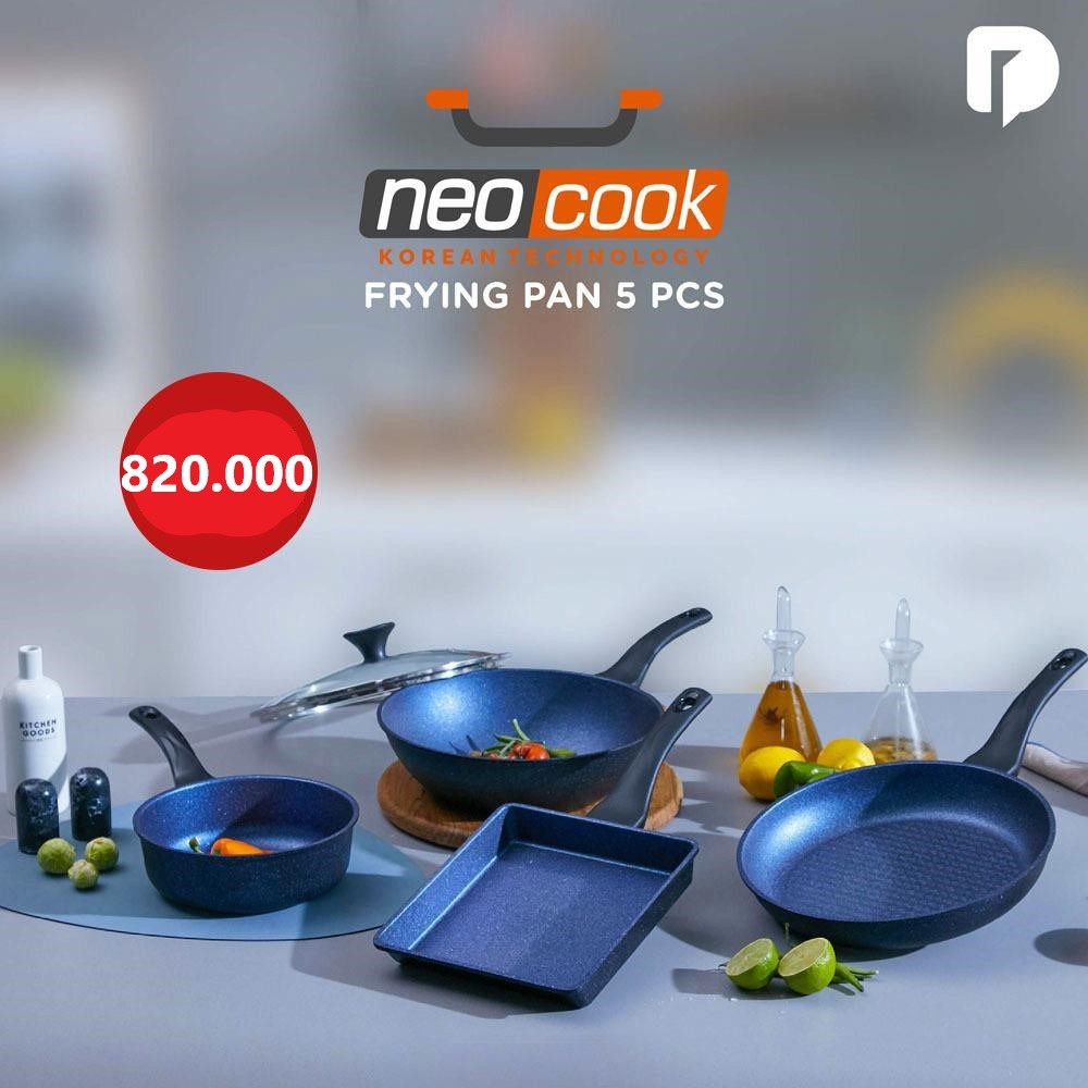 Neocook Frying Pan 5 pcs