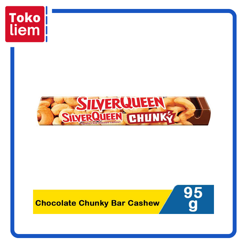 

Silver Queen Chocolate Chunky Bar Cashew 95G