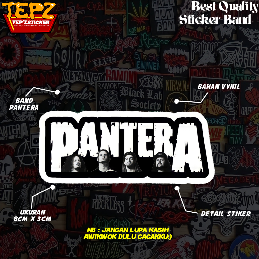 

STIKER STICKER (BAND PANTERA) STIKER BAND|STIKER METAL|STIKER TUMBLR|STIKER AESTHETIC