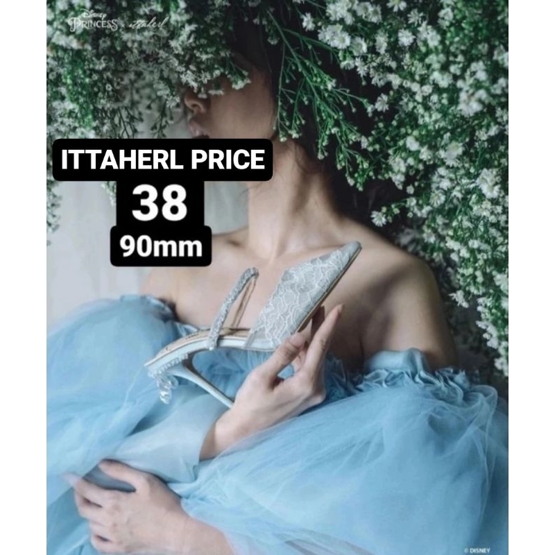 Ittaherl Fairytale Heels size 38 90mm Ittaherl Cinderella vol 2 wedding shoes Ariel Belle Snow White