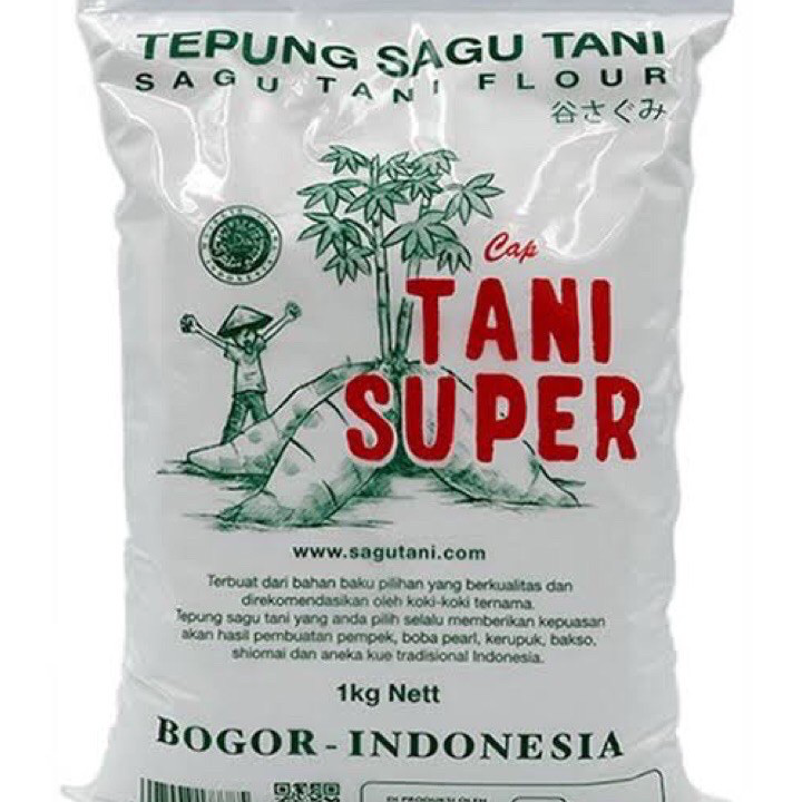 

Diskon Tepung Sagu Tani SUPER 1Kg Diskon