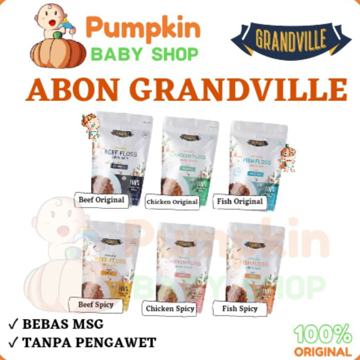 

Murah GRANDVILLE Abon Original / Abon sapi ayam ➽✤★
