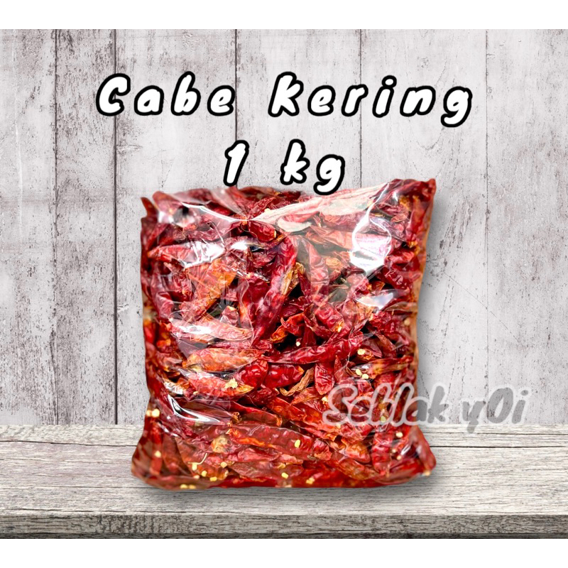 

Cabe Kering Teja 1 kg