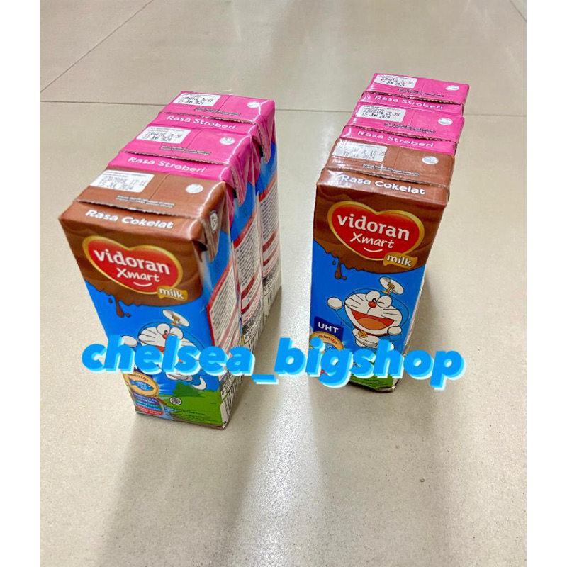 

3PCS Susu Vidoran Xmart milk UHT 175ml (BESAR)