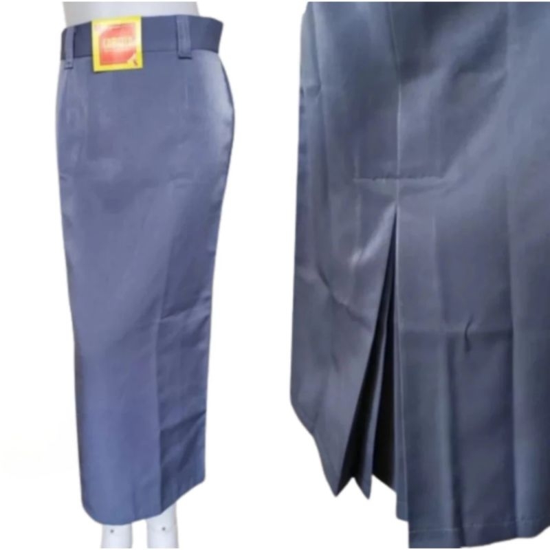 Seragam Sekolah rok span belah belakang,SMP SMA Bahan Drill