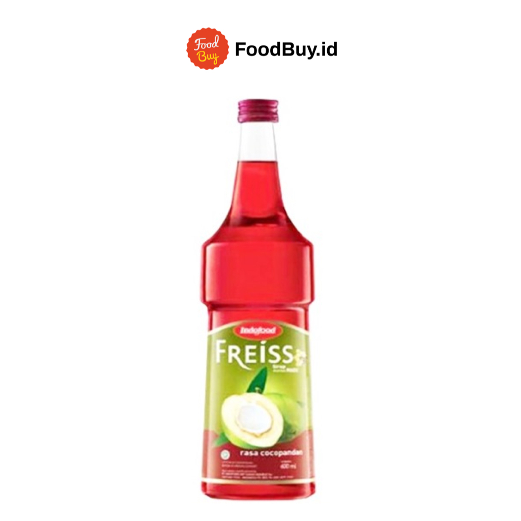 

Indofood Freiss Sirup Rasa Cocopandan Botol Kaca 460 ml