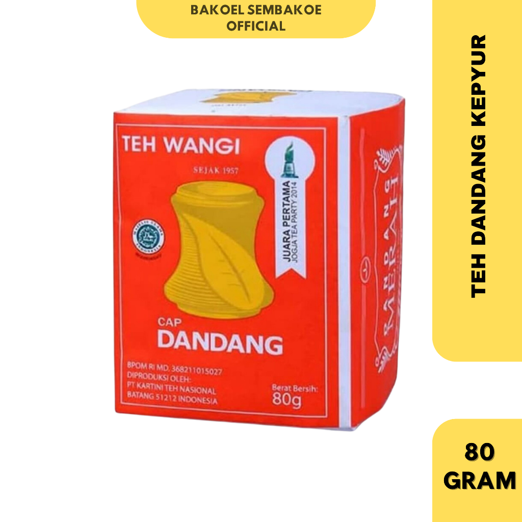 

TEH DANDANG KEPYUR 1 PCS