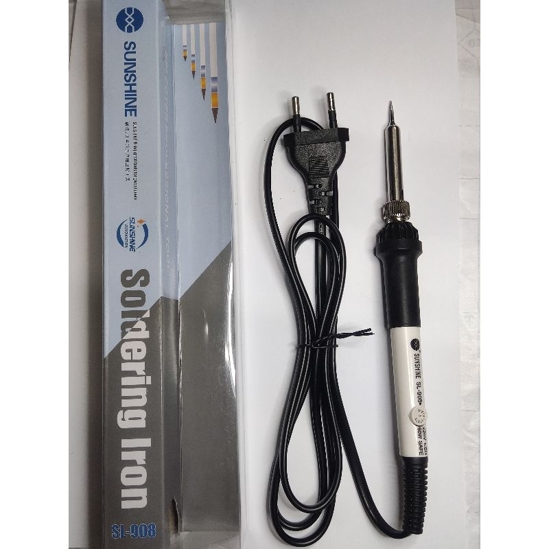 SOLDER SUNSHINE SL908/SOLDER LISTRIK 60W SUNSHINE SL-908 ORIGINAL