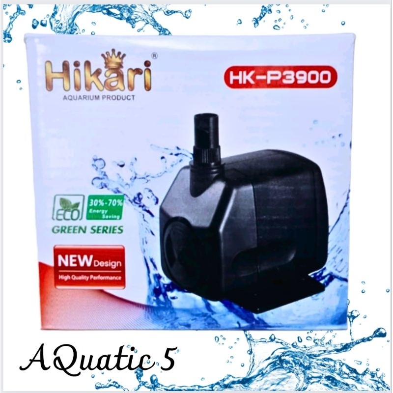 POMPA KOLAM SUBMERSIBLE PUMP HIDROPONIK HIKARI HK P 3900