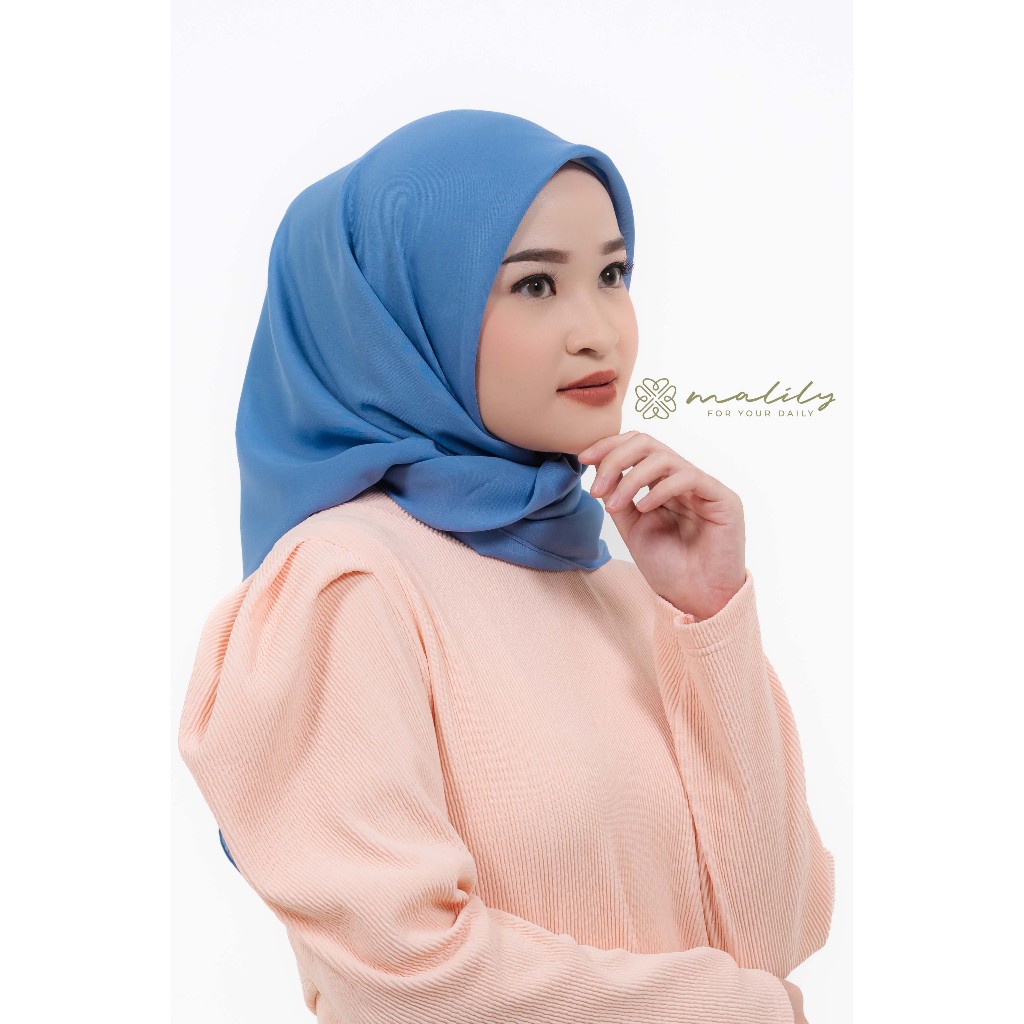 Malily Hijab Ultra Paris- Denim