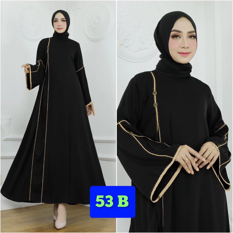 COD Abaya turki mewah terbaru 2023/ gamis arab/ abaya dubai bahan fursan saudi elegan