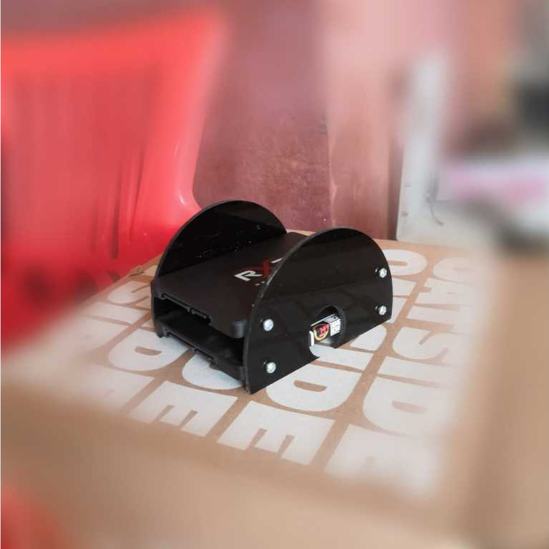 Stand SSD / HDD Laptop 2.5" 2 Susun Akrilik Rak Hardisk Akrilik