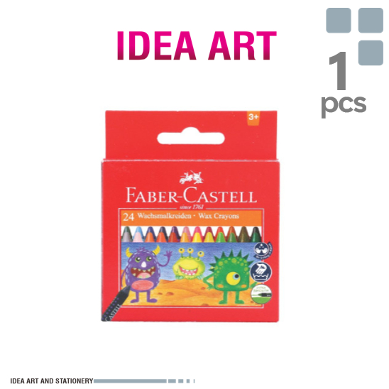 

Faber-Castell Wax Crayon - 24