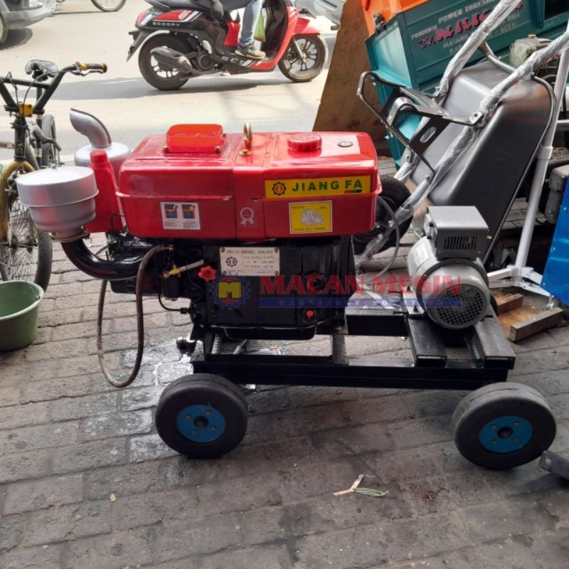 MESIN DINAMO LAS DIESEL SOLAR 300A COMPLETE MESIN DIESEL JIANGFA ZS1115