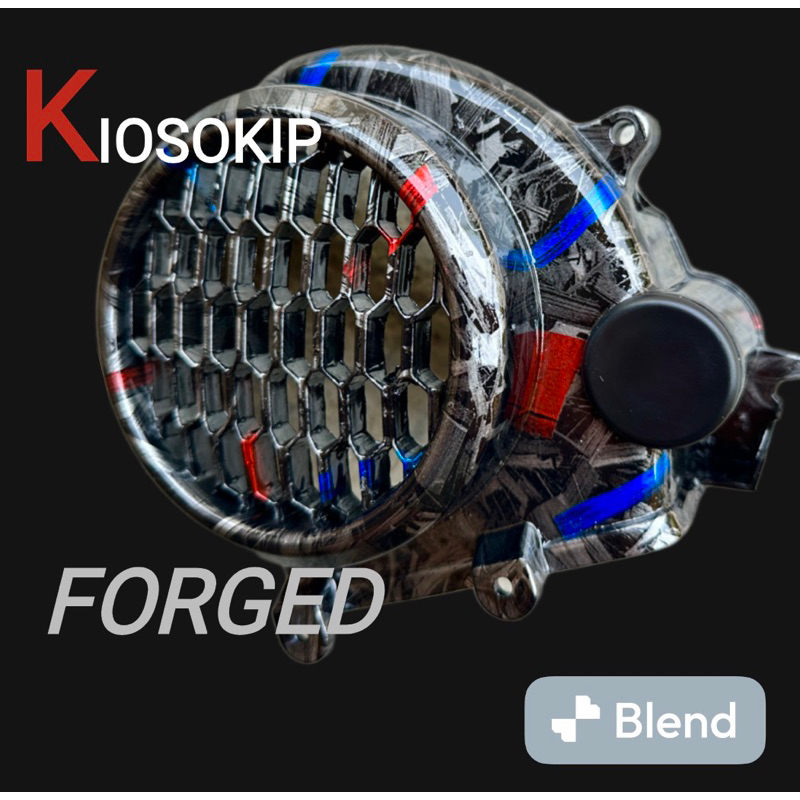 Tutup kipas beat new carbon forged kipas scoopy new carbon forged