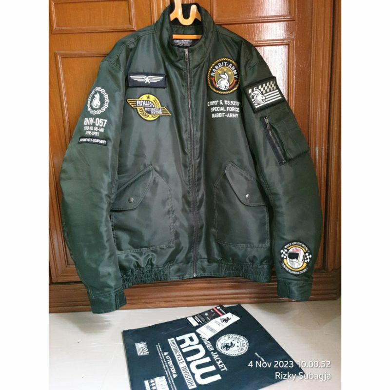 JACKET BOMBER MAVRICK RABBIT & WHEELS ORIGINAL | SECOND LIKE NEW XXXL