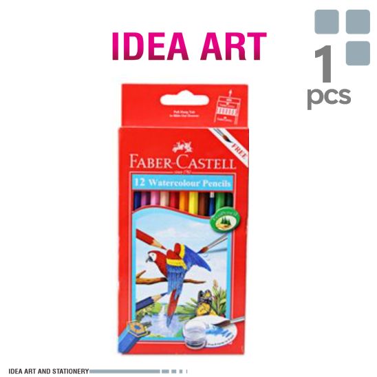 

Faber Castell Pensil Warna Watercolor 12 Panjang Free Kuas Watercolour