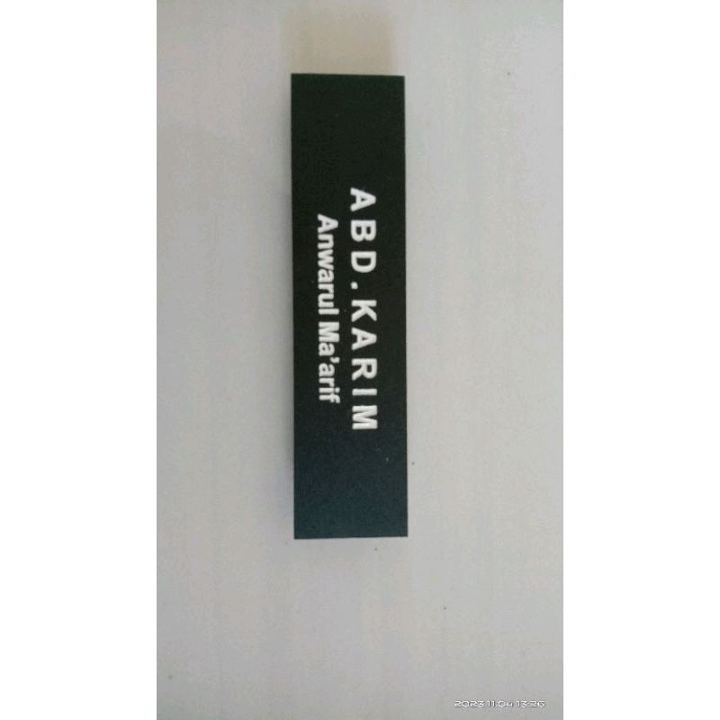 Costum||Kostum PIN Nama magnet