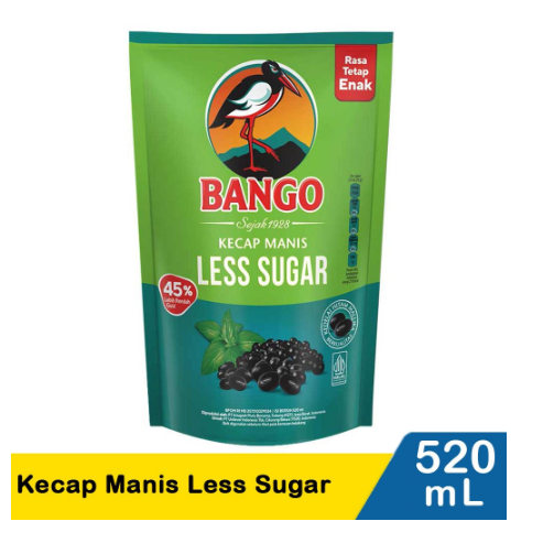 

Bango kecap manis 700gr/ Bango Less Sugar 520 ml