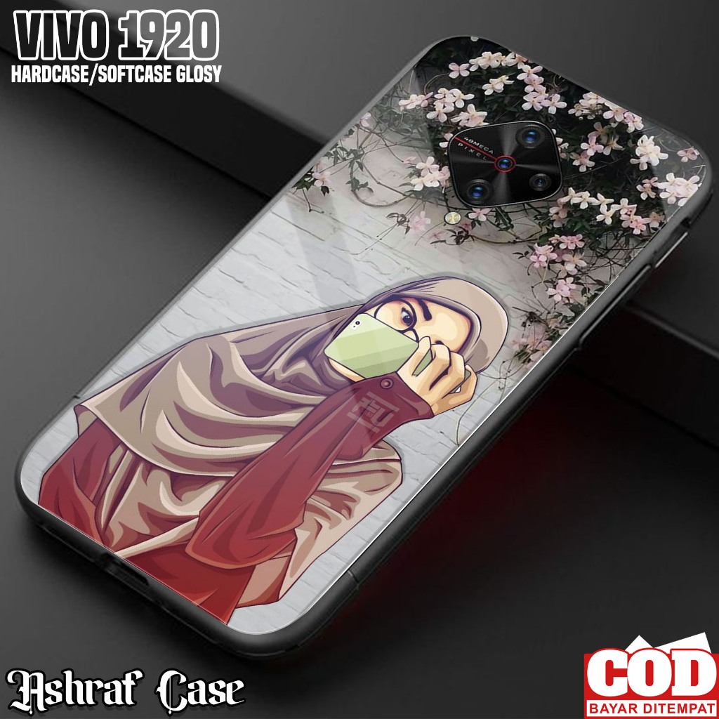 Case VIVO 1920 - Casing VIVO 1920 Terbaru ( HJB ) Silikon Hp Vivo 1920 - Softcase Glass Kaca - Kesin