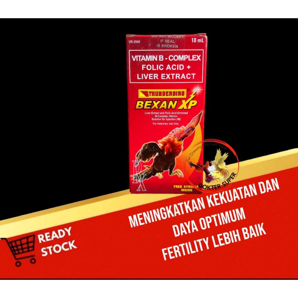 BEXAN XP (10 ML) Doping Ayam Vitamin Ayam