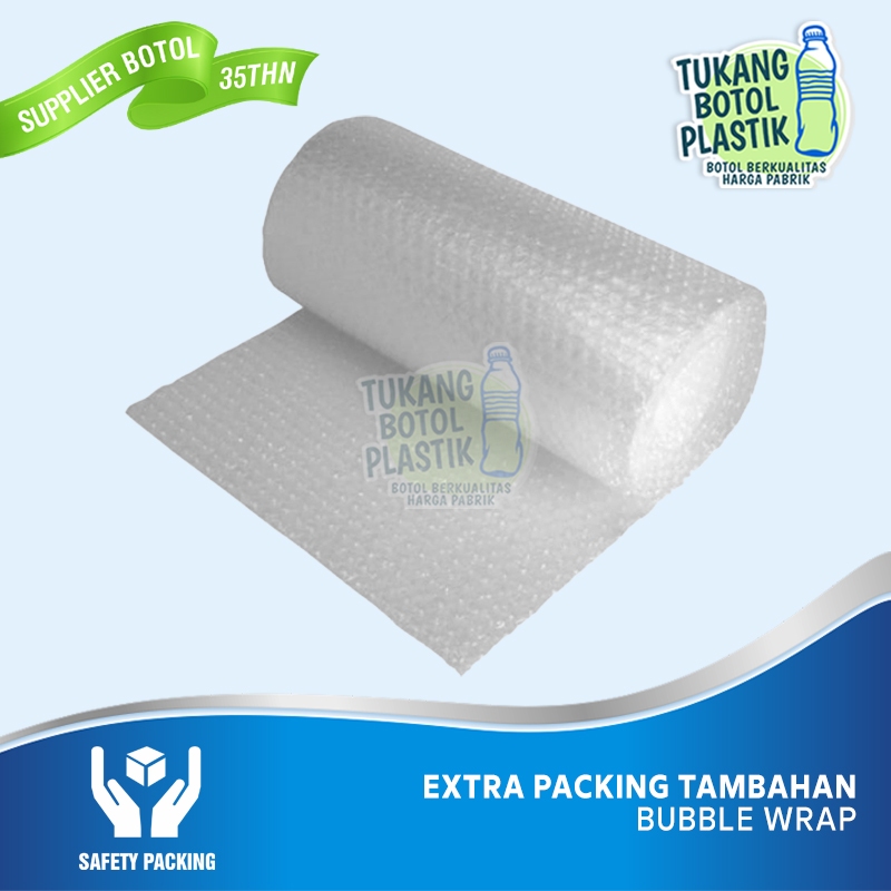 

Extra Packing Bubble Wrap - di Toko Tukang Plastik Botol