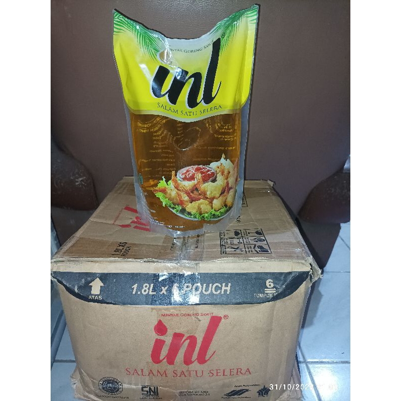 

Minyak goreng INL premium 1.8 lt