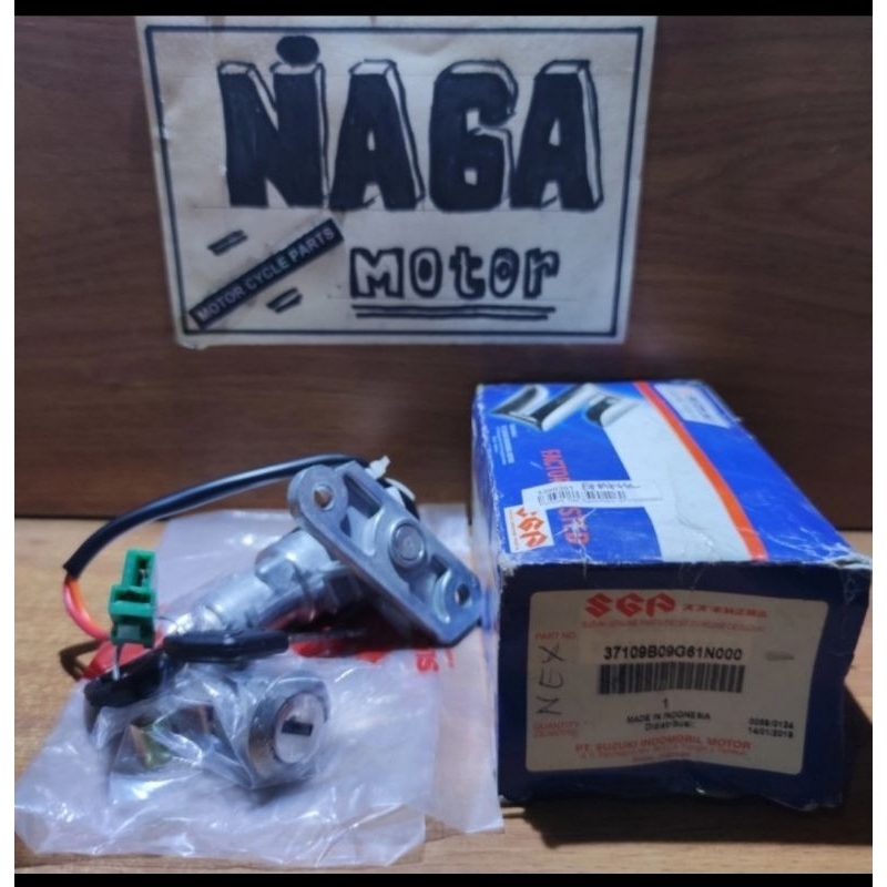 Kunci Kontak Plus Kunci Jok Nex Nex FI 37019-09G60--000 Original SGP