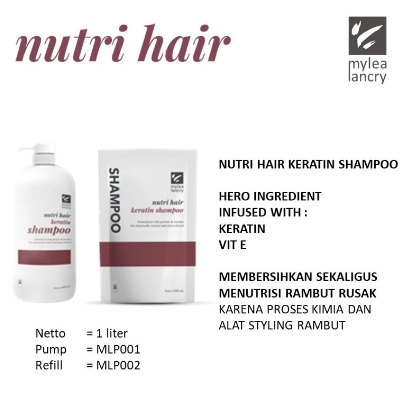 Mylea Shampo Keratin 1 Liter