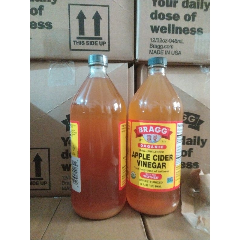 

1 dus (12 botol) bragg apple cider vinegar 946ml