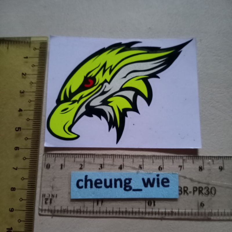 

Stiker / Sticker Cutting Eagle Kepala Elang stabilo 1bh