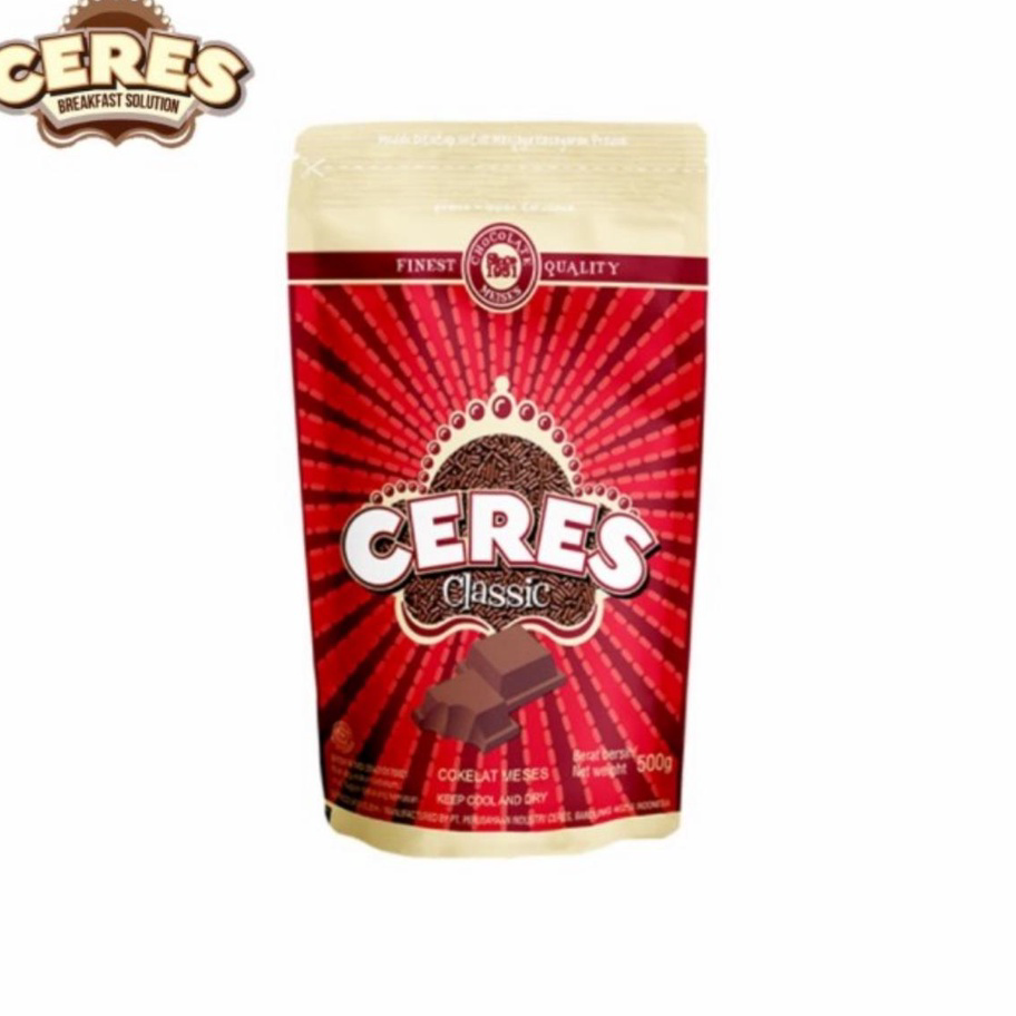 

☍✭✽ Mesis Cokelat Ceres Classic Ziplock 500gram