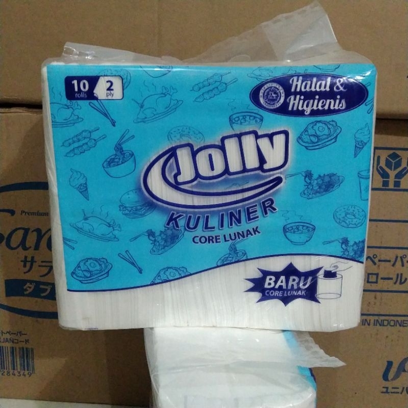 tissue Jolly 700 gram 2ply/tisu serbaguna/tisu kuliner