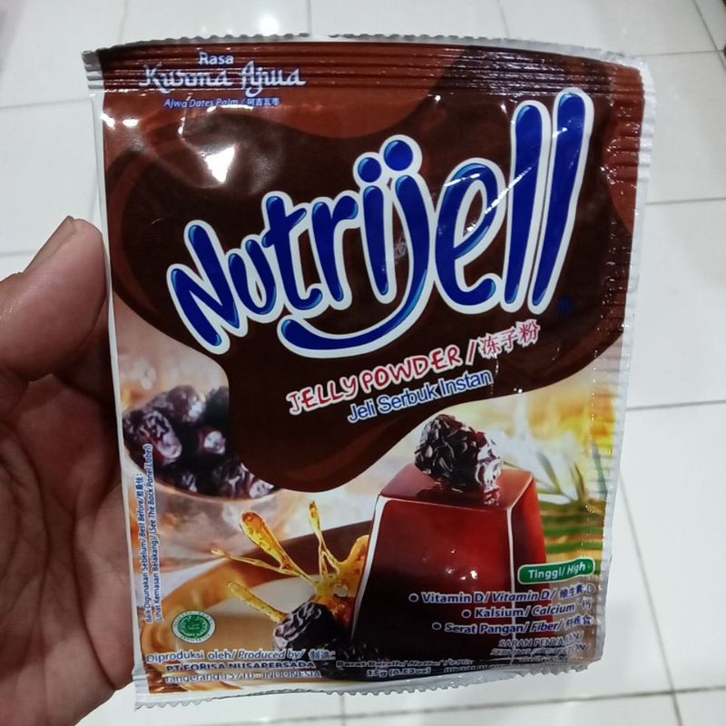 

Mahbubah - Nutrijell 15 g Jeli Serbuk Instan Rasa Kurma Ajwa